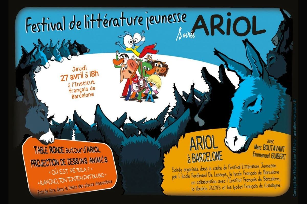 Ariol à l'Institut français de Barcelone