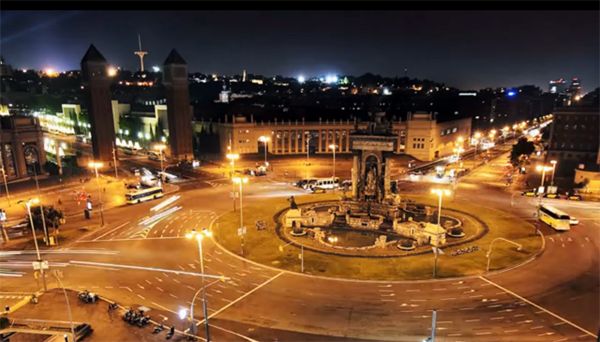 Barcelone en version timelapse !